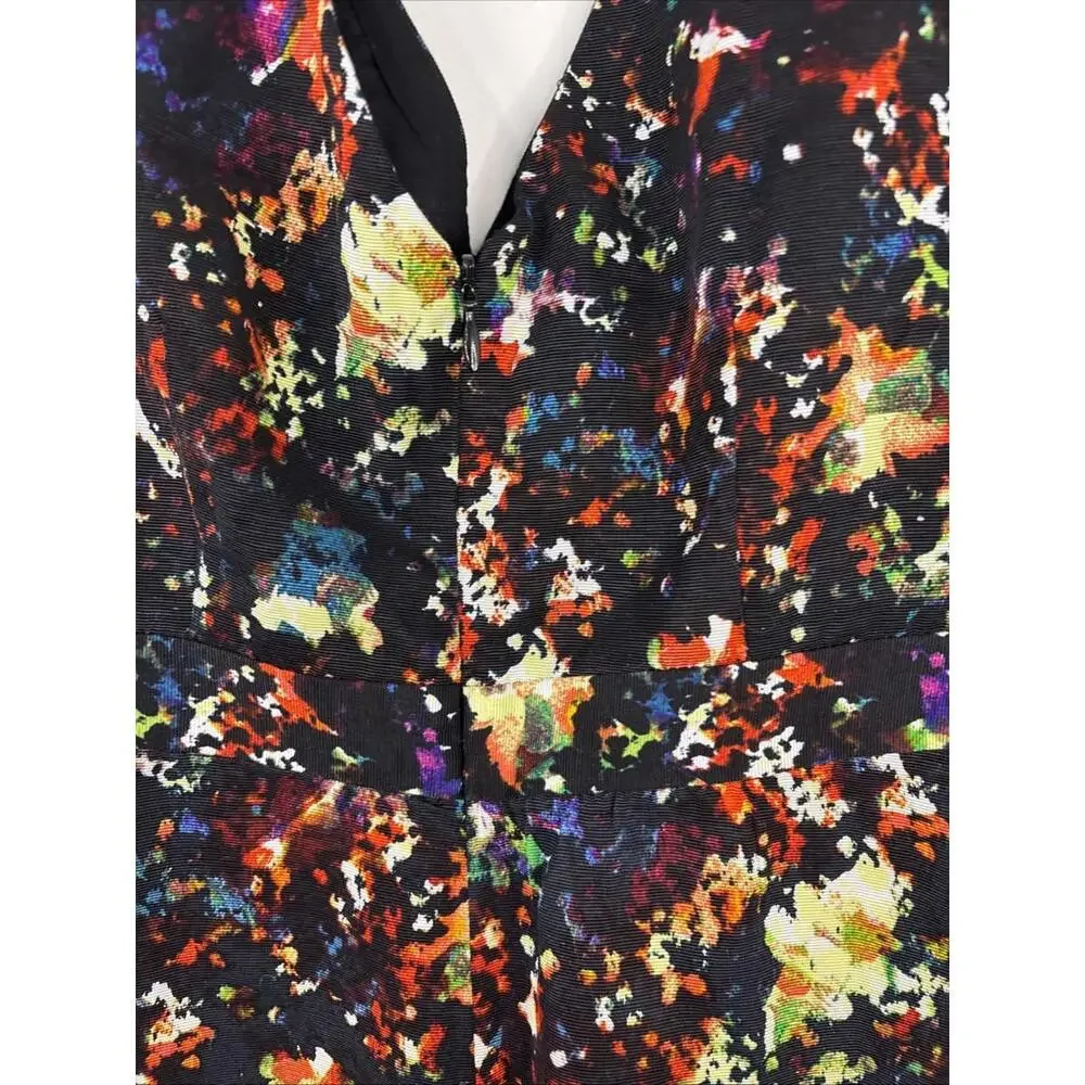 GAP‎ Maternity Sleeveless Dress Back Zipp Colorful Size 0 Pockets New With Tags